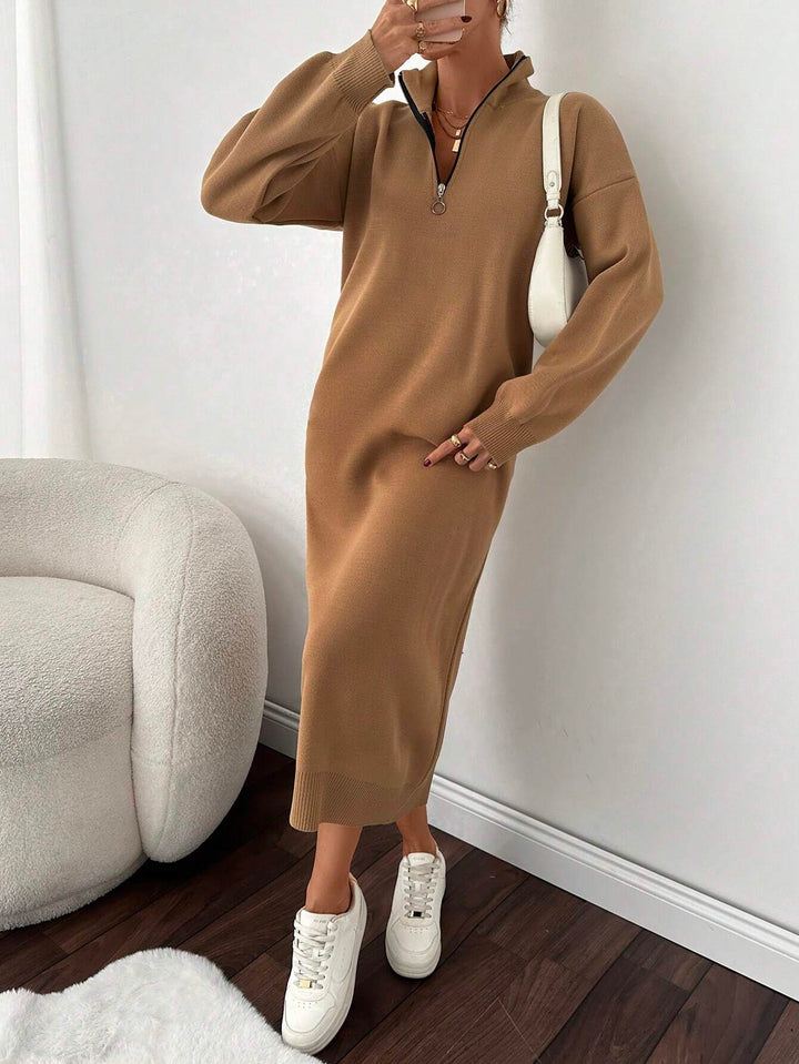 SHEIN Maxi ruha, barna