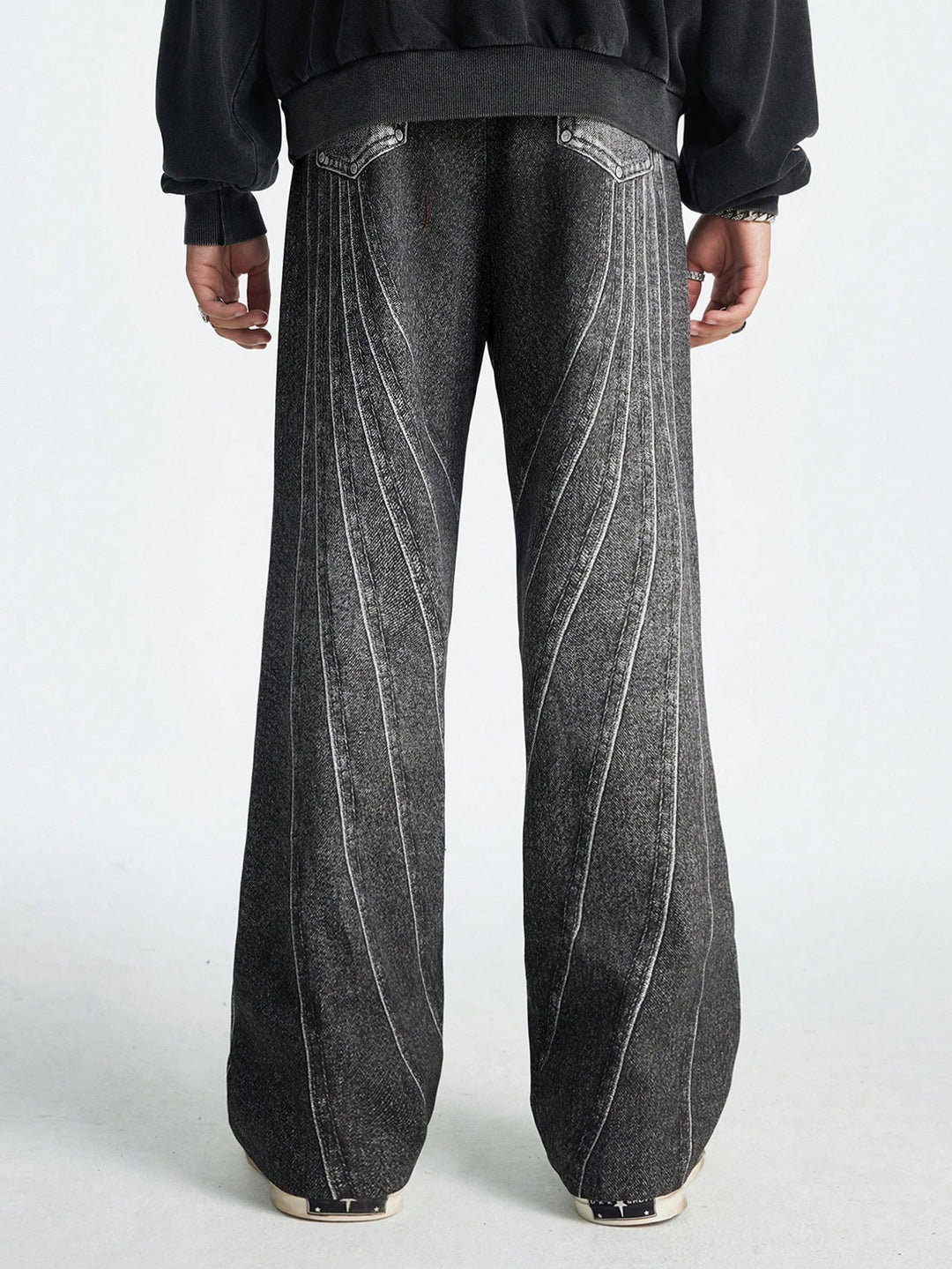 Pantaloni Shein, gri