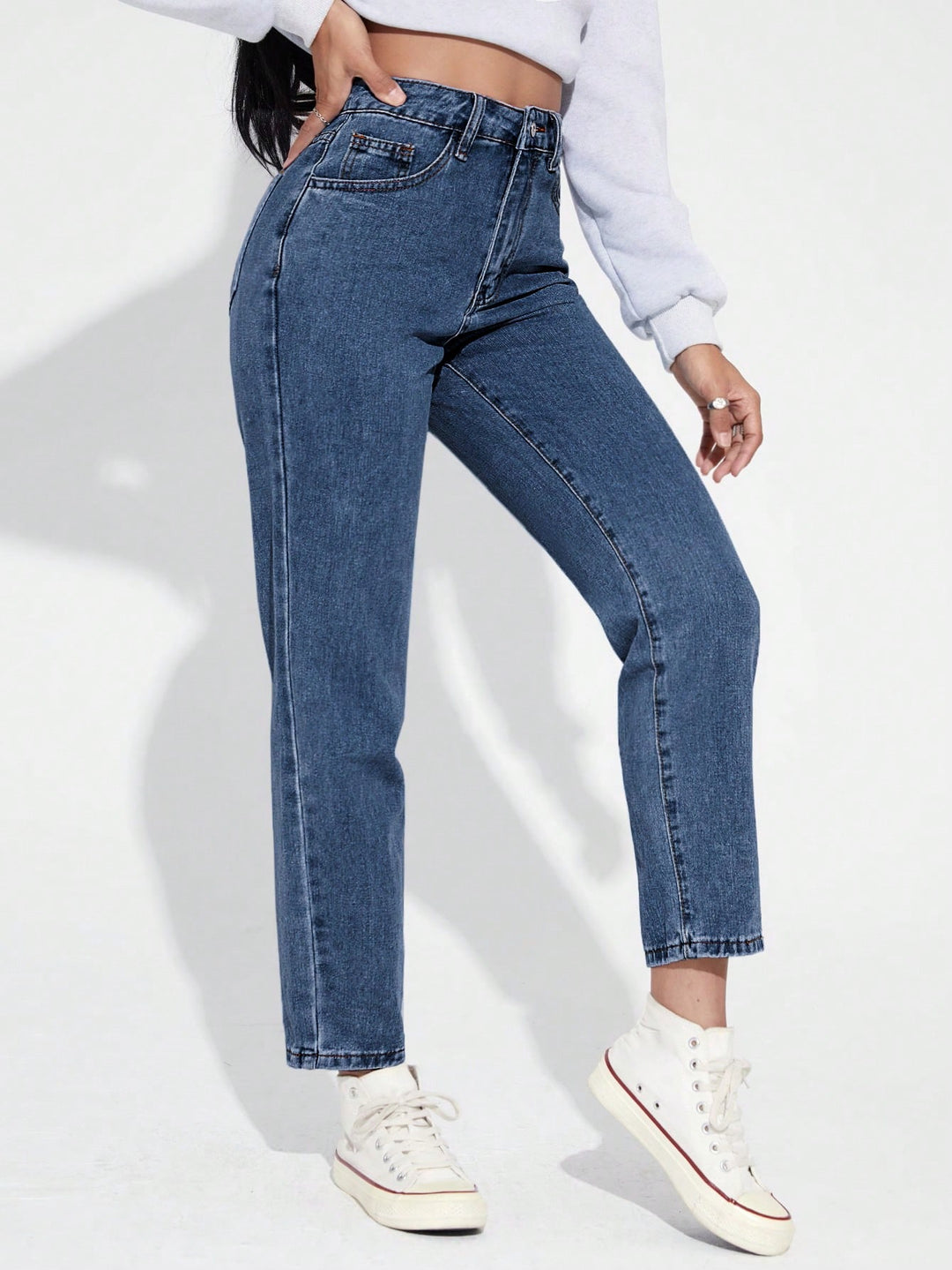 Jeans SHEIN, albastru