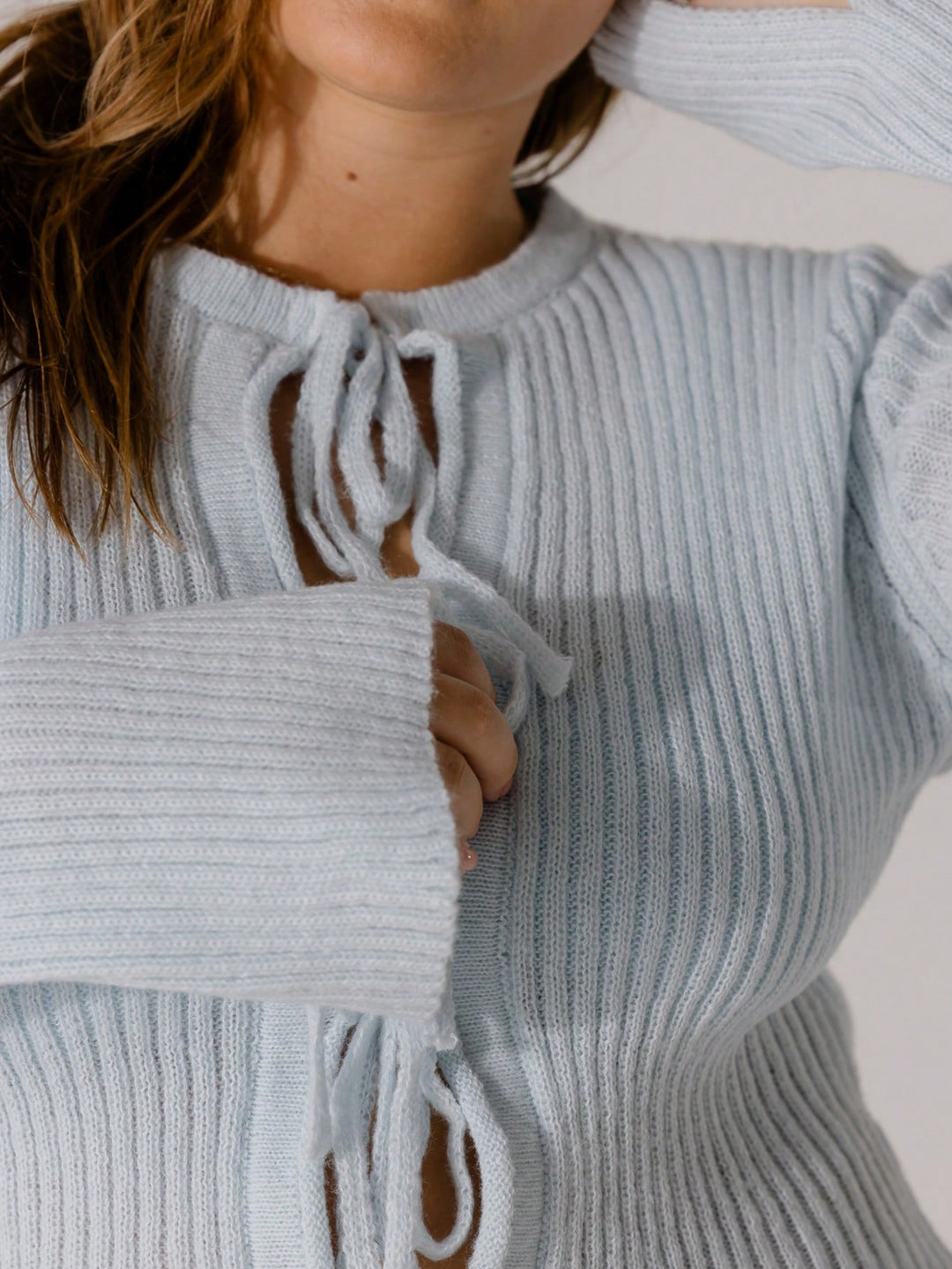 Cardigan SHEIN, albastru