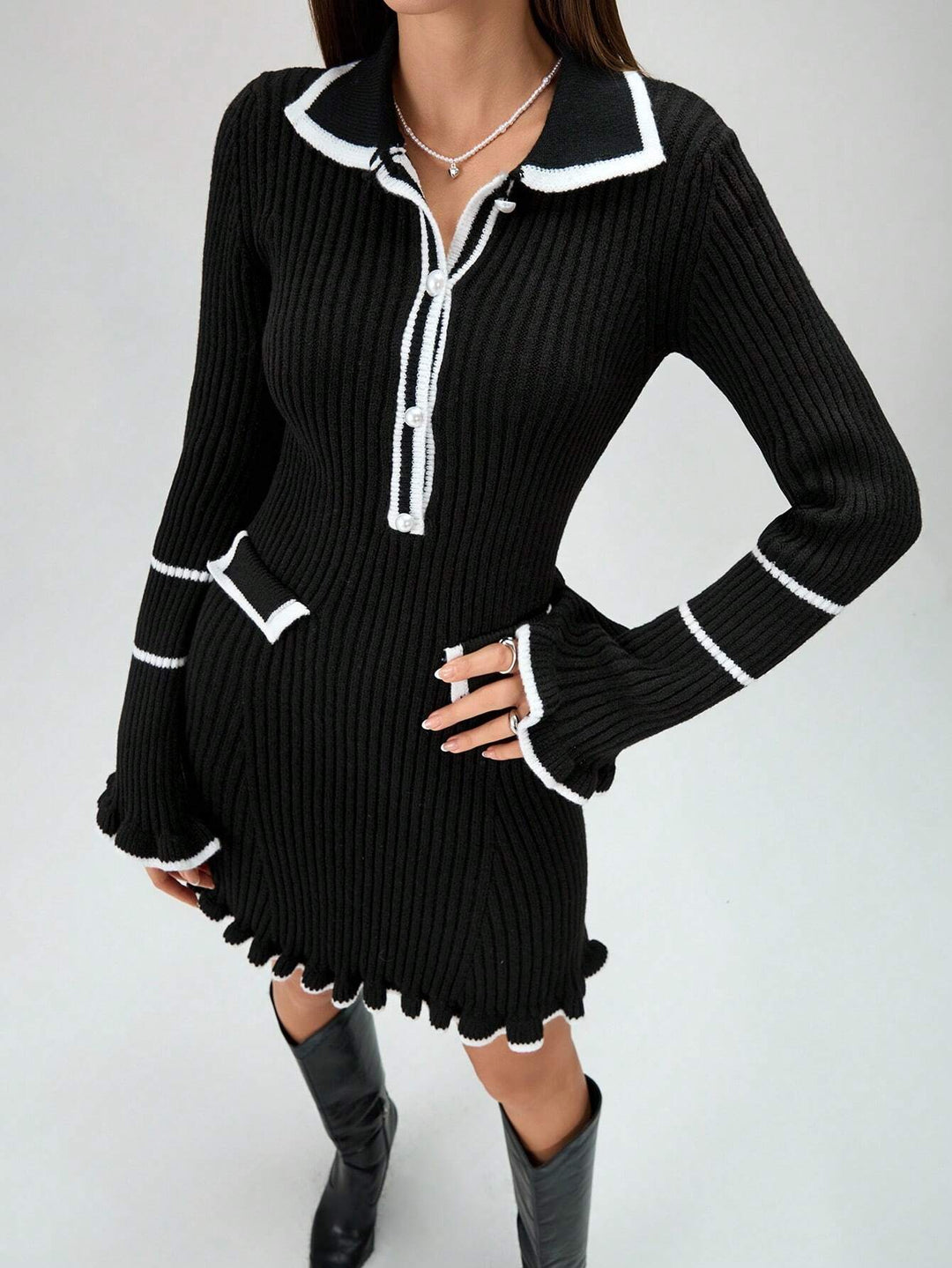 Rochie mini Shein, negru