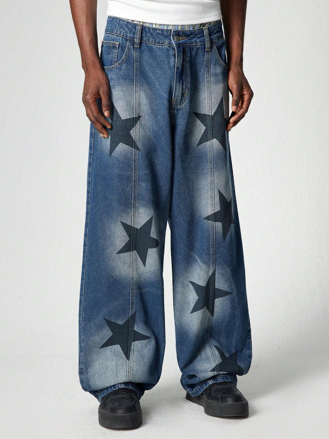 Jeans SHEIN, albastru