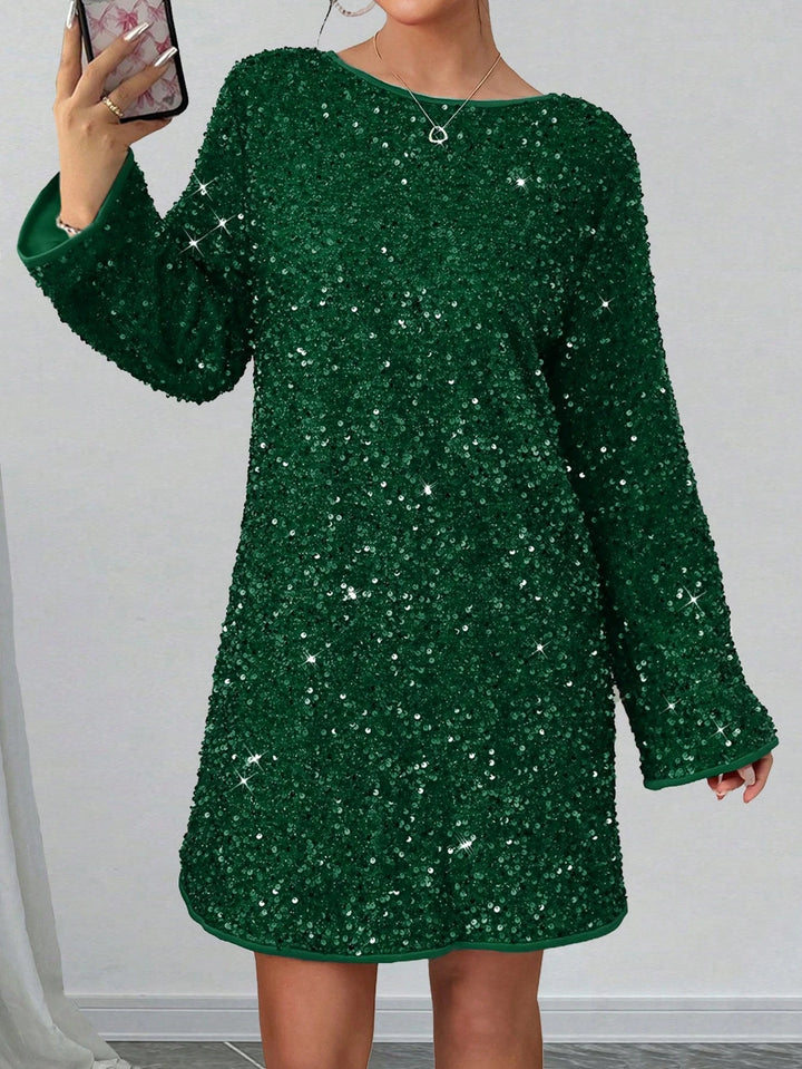 Rochie mini SHEIN, verde