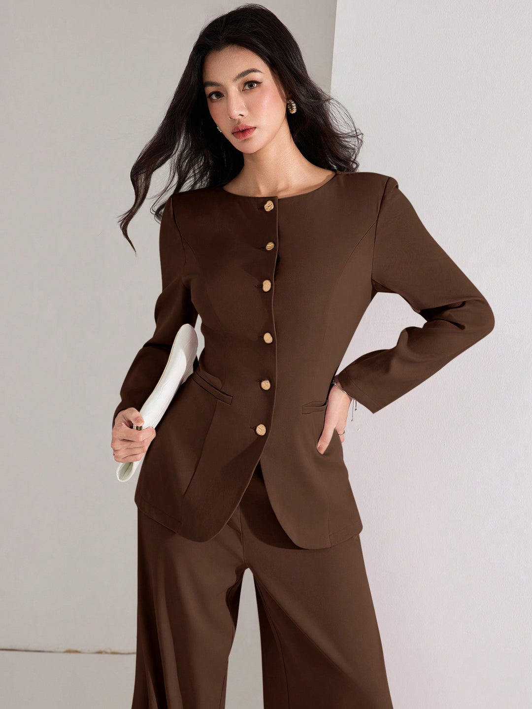 Costum SHEIN, maro