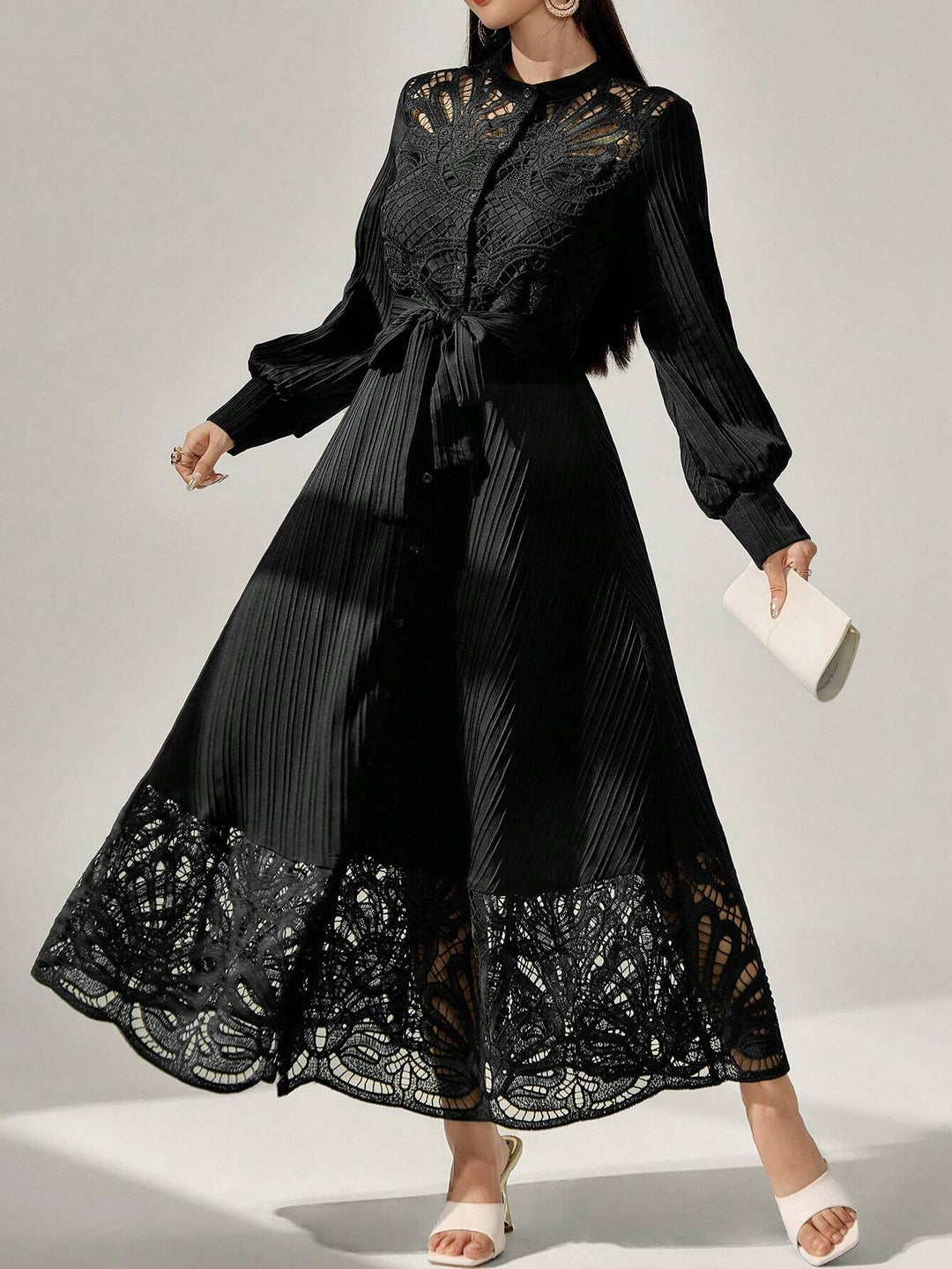Rochie maxi SHEIN, negru