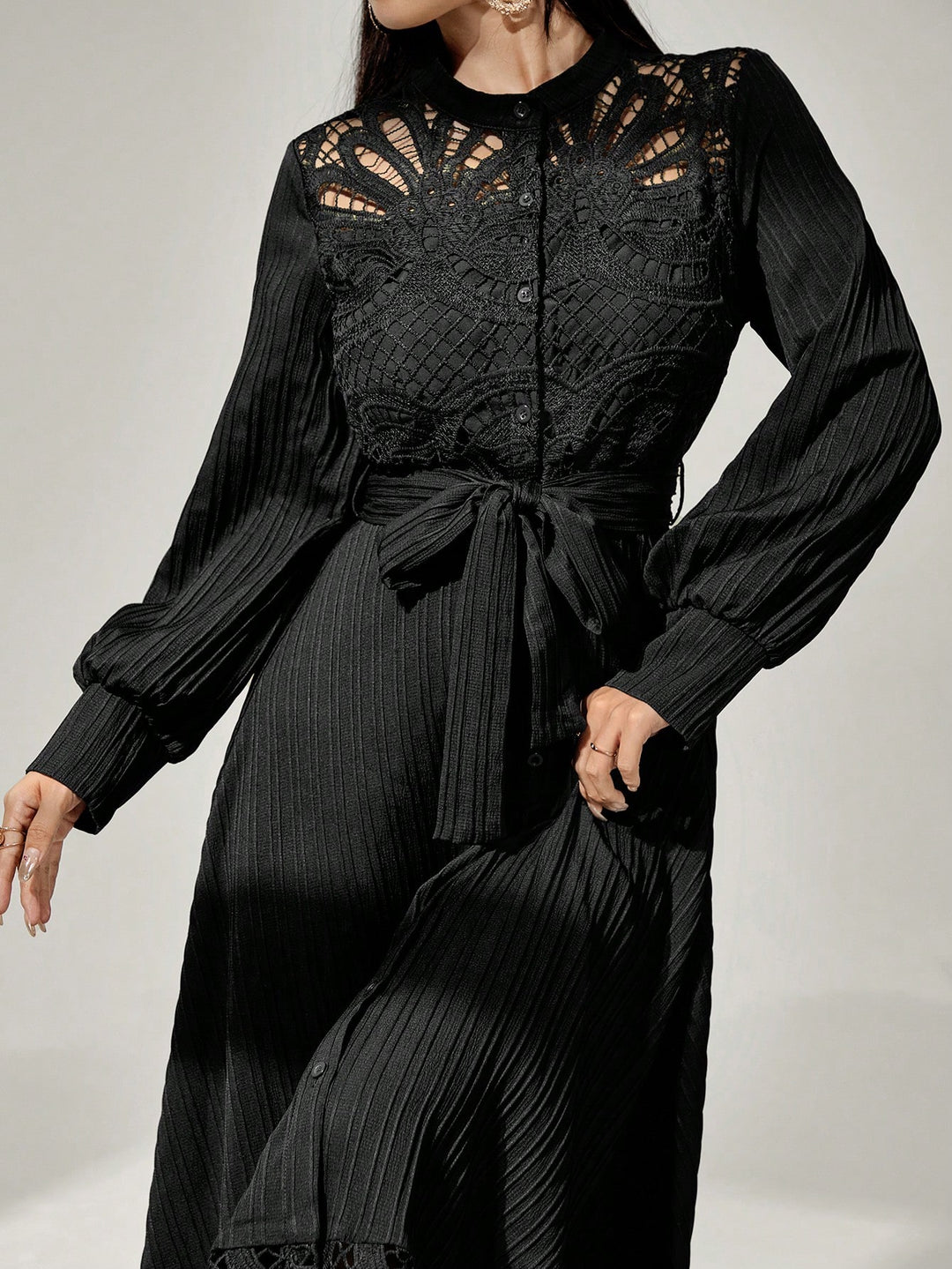 Rochie maxi SHEIN, negru