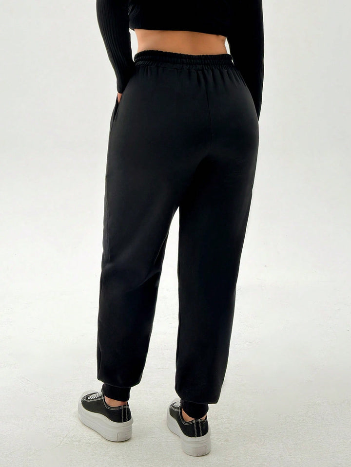 Pantaloni SHEIN, negru