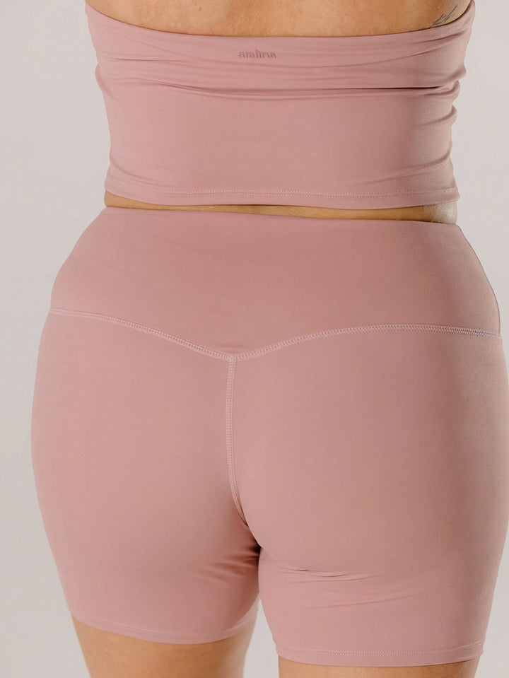 Pantaloni scurți SHEIN, roz