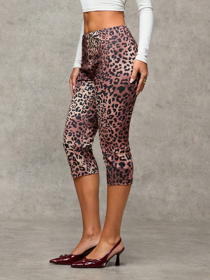 Pantaloni SHEIN, maro