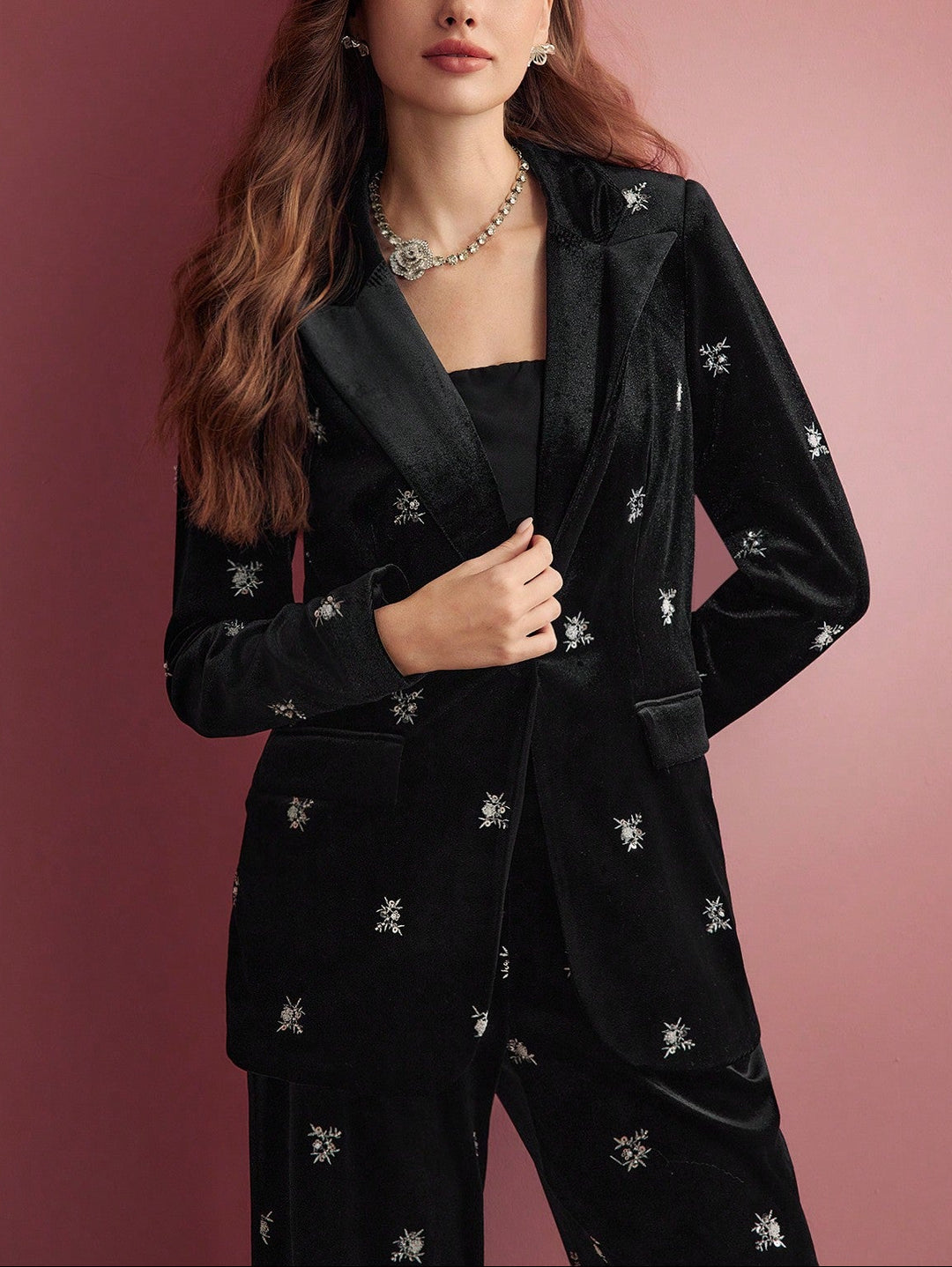 SHEIN blézer, fekete