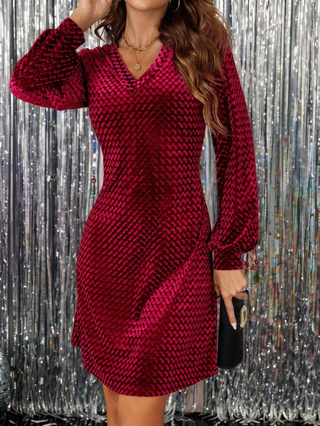 Rochie mini SHEIN, roșu