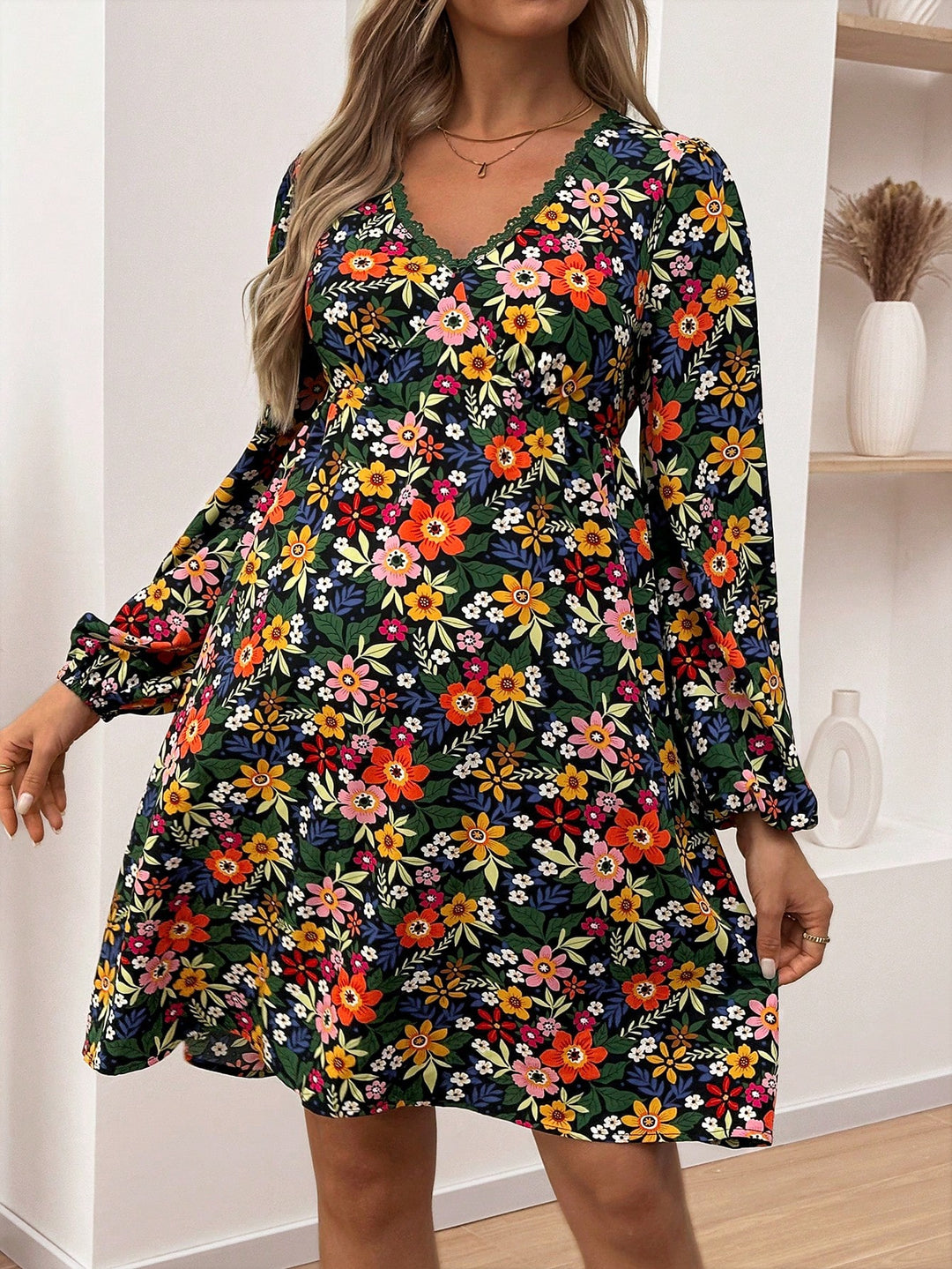 Rochie SHEIN, mix culori