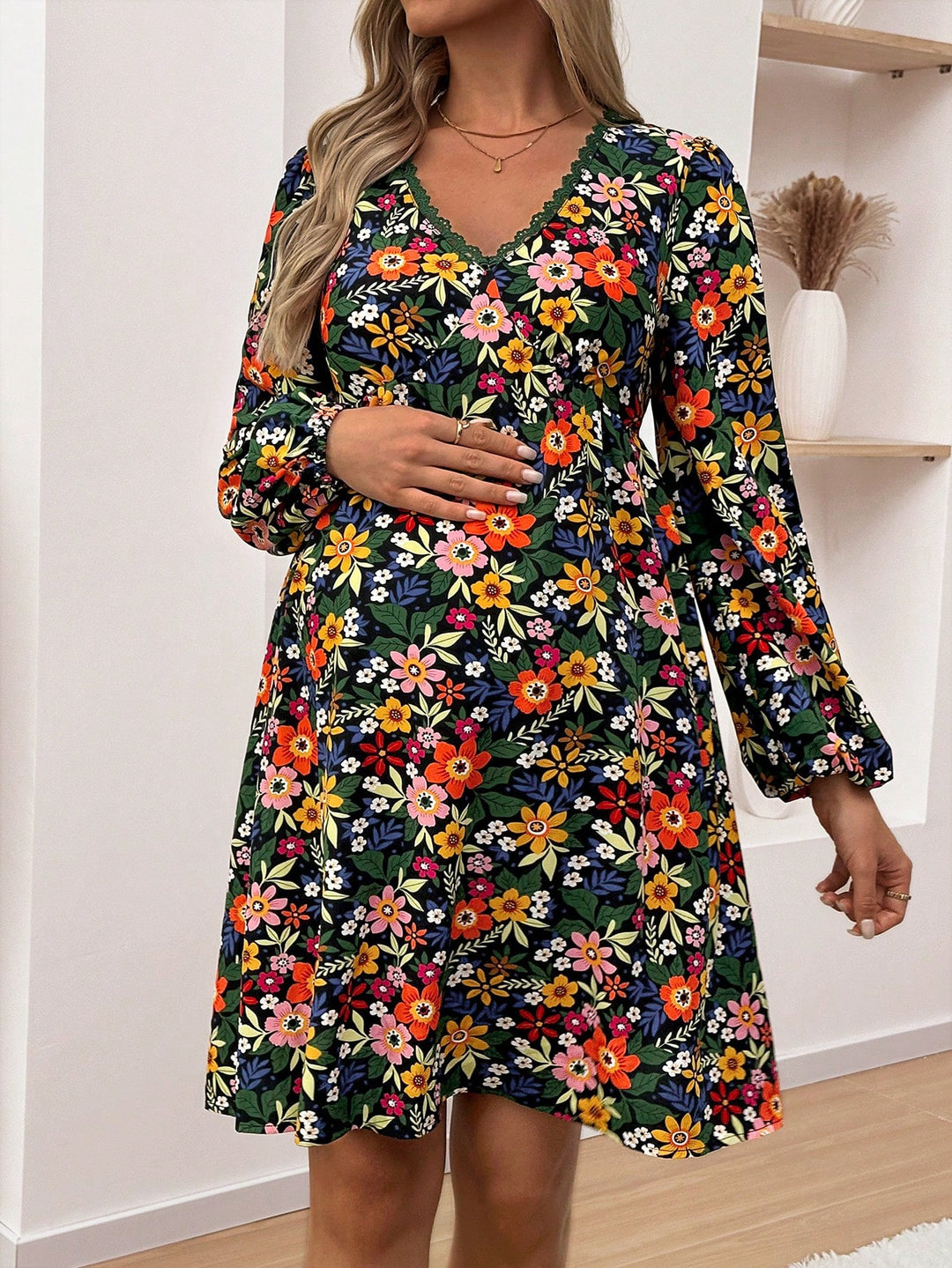Rochie SHEIN, mix culori