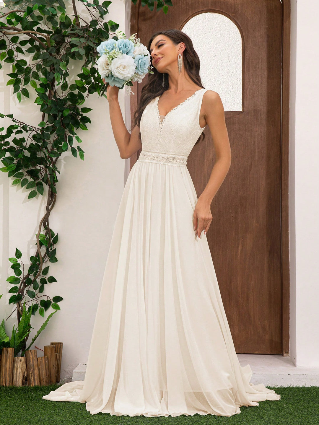Rochie de mireasă SHEIN, portocaliu