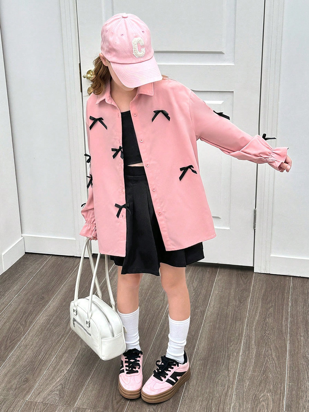 Cămașă Shein, roz