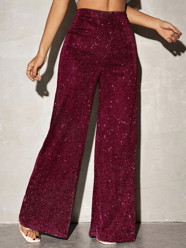 Pantaloni SHEIN, roz