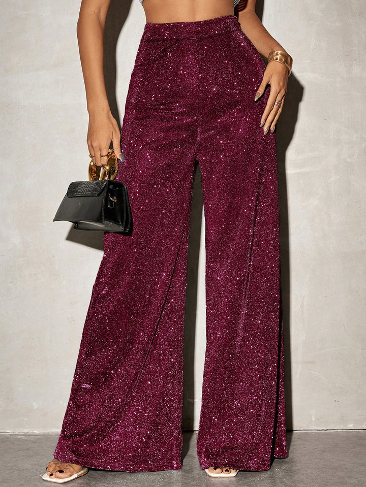 Pantaloni SHEIN, roz