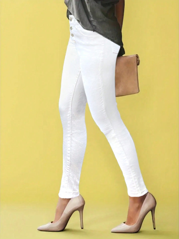 Jeans SHEIN, alb