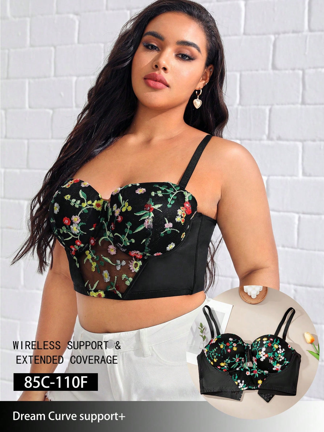 Sutien SHEIN, negru
