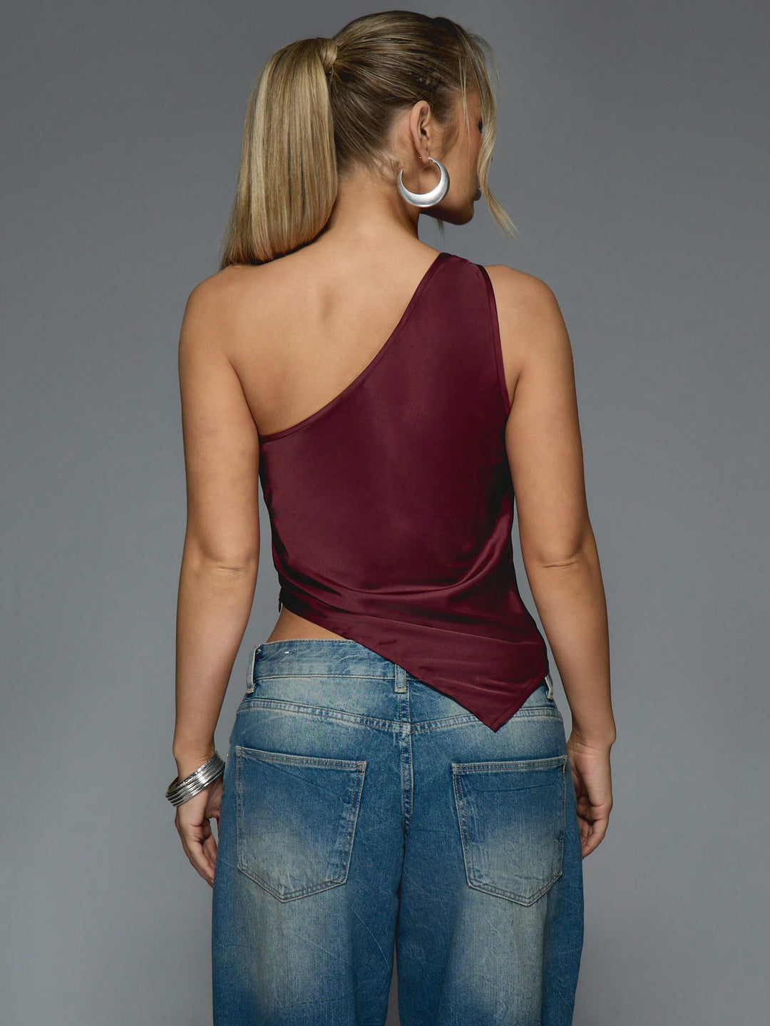 Top SHEIN, vișiniu