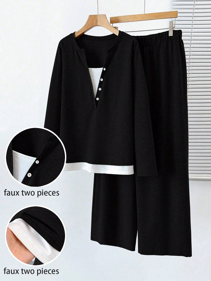 Compleu SHEIN, negru