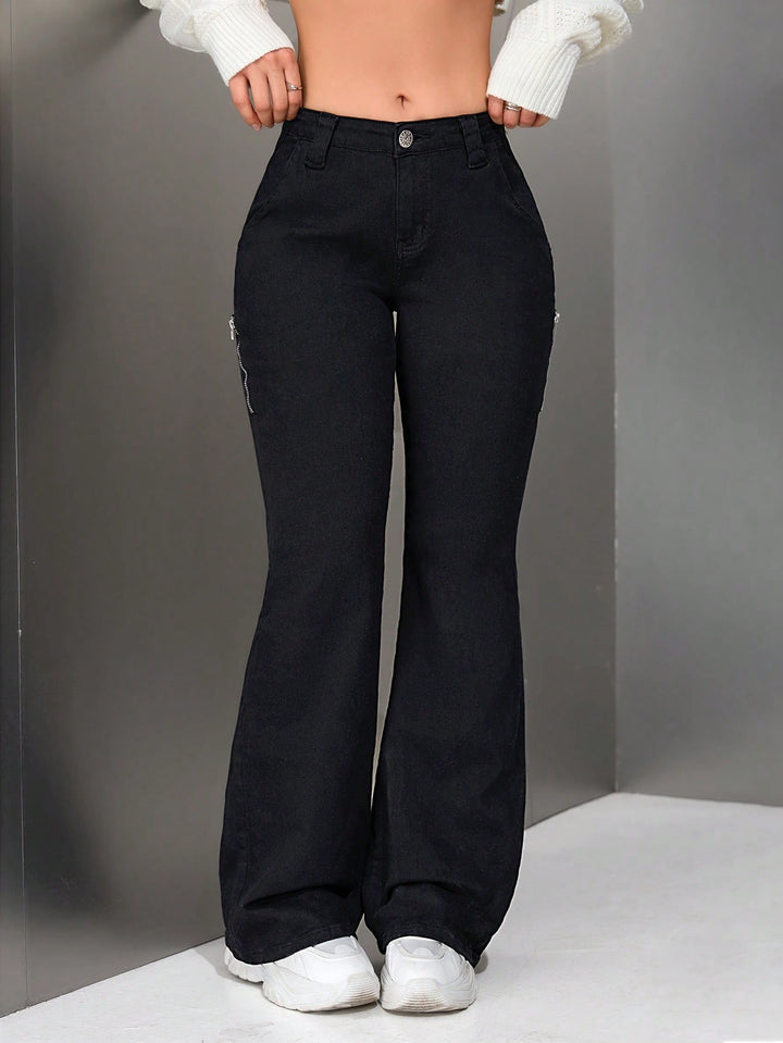 Jeans SHEIN, negru