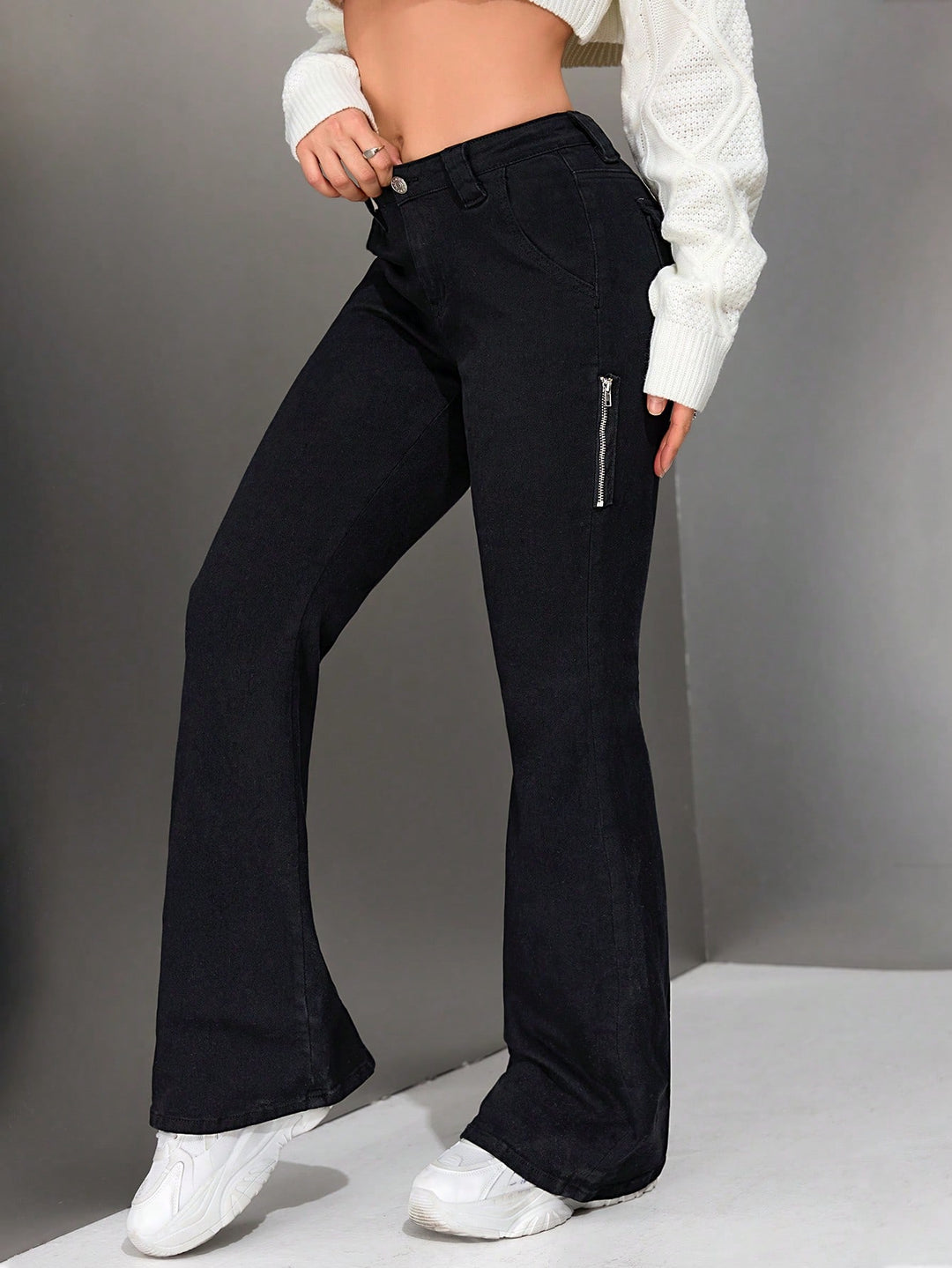 Jeans SHEIN, negru