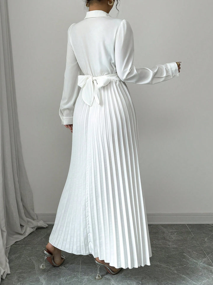 Rochie maxi SHEIN, alb