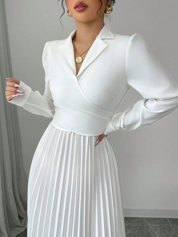 Rochie maxi SHEIN, alb