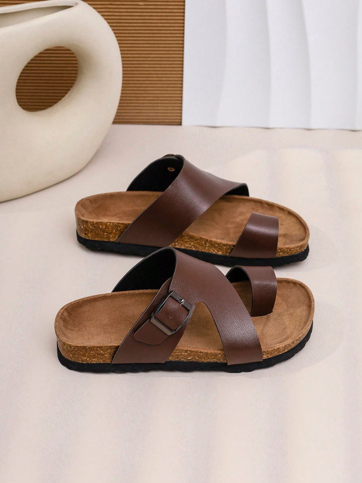 SHEIN papucs, barna