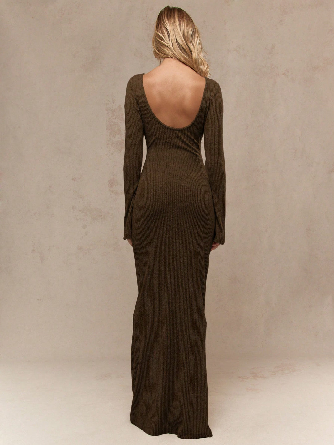 Rochie maxi SHEIN, maro