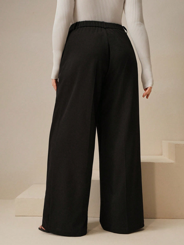 Pantaloni SHEIN, negru
