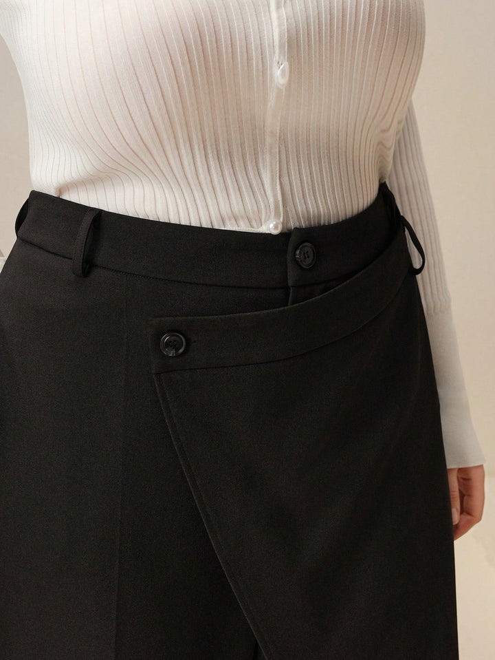 Pantaloni SHEIN, negru