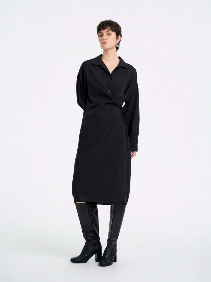Rochie midi SHEIN, negru