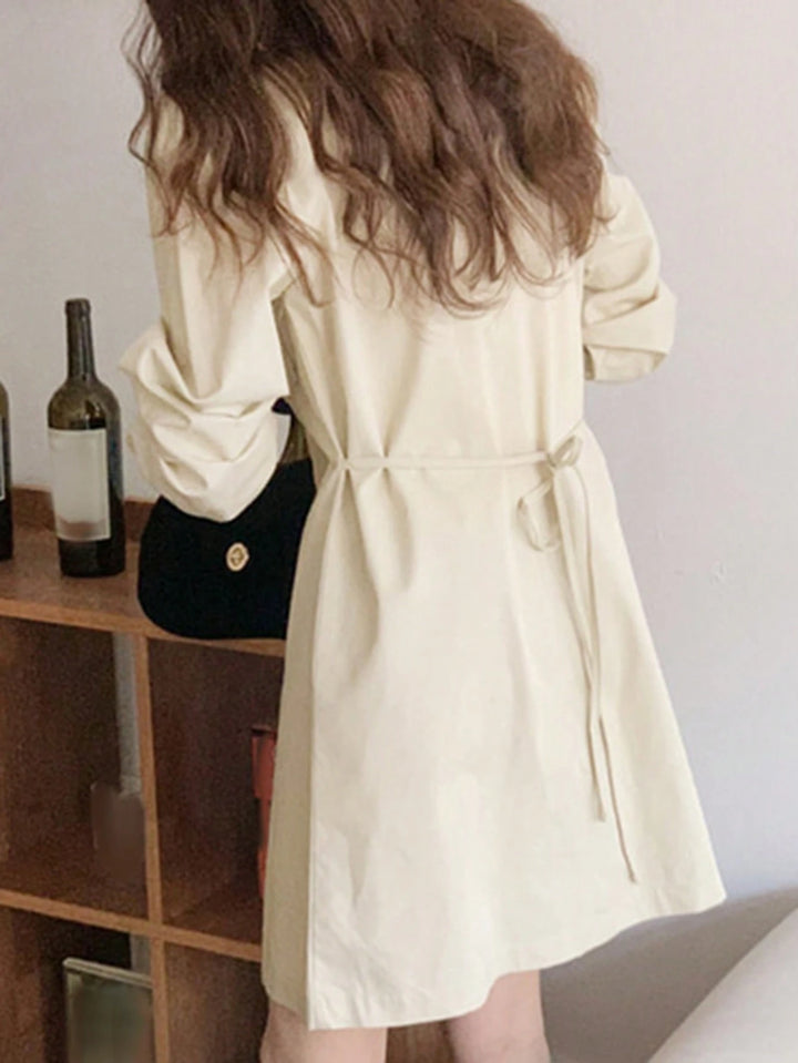 Rochie mini Shein, crem