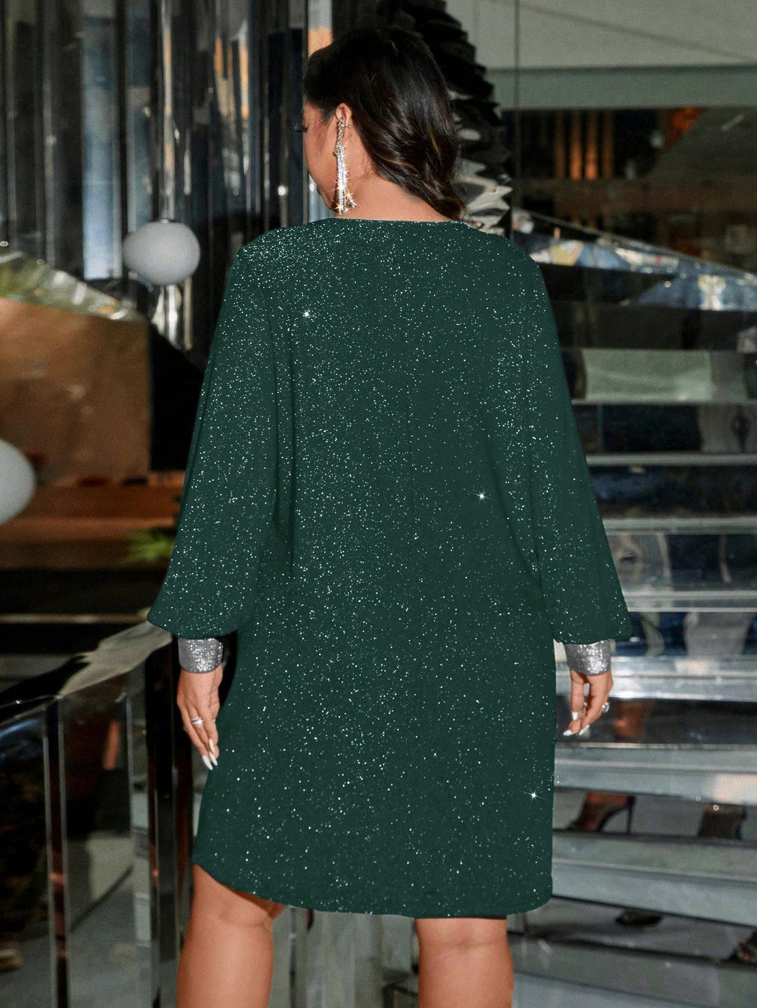 Rochie SHEIN, verde