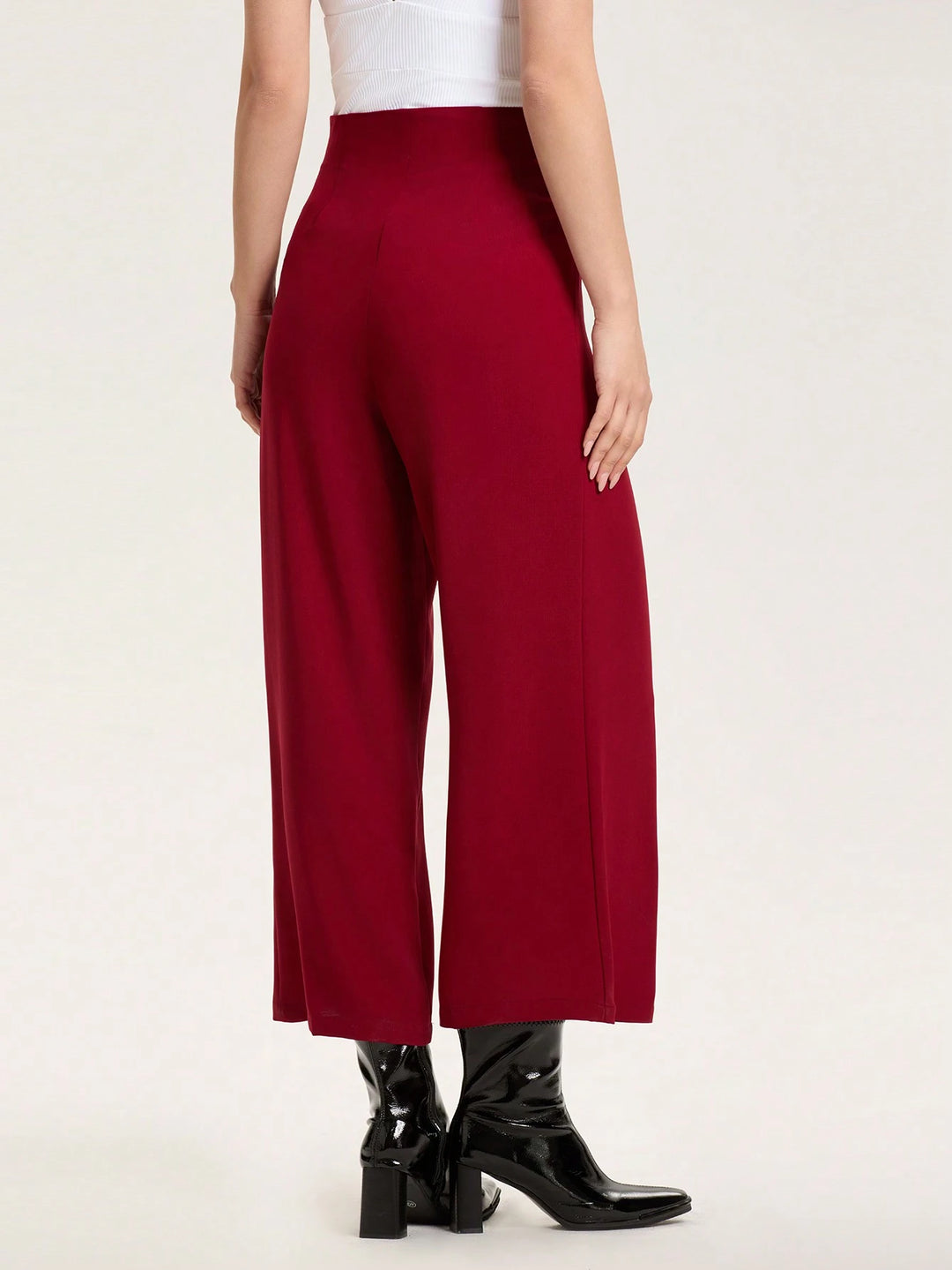 Pantaloni SHEIN, vișiniu