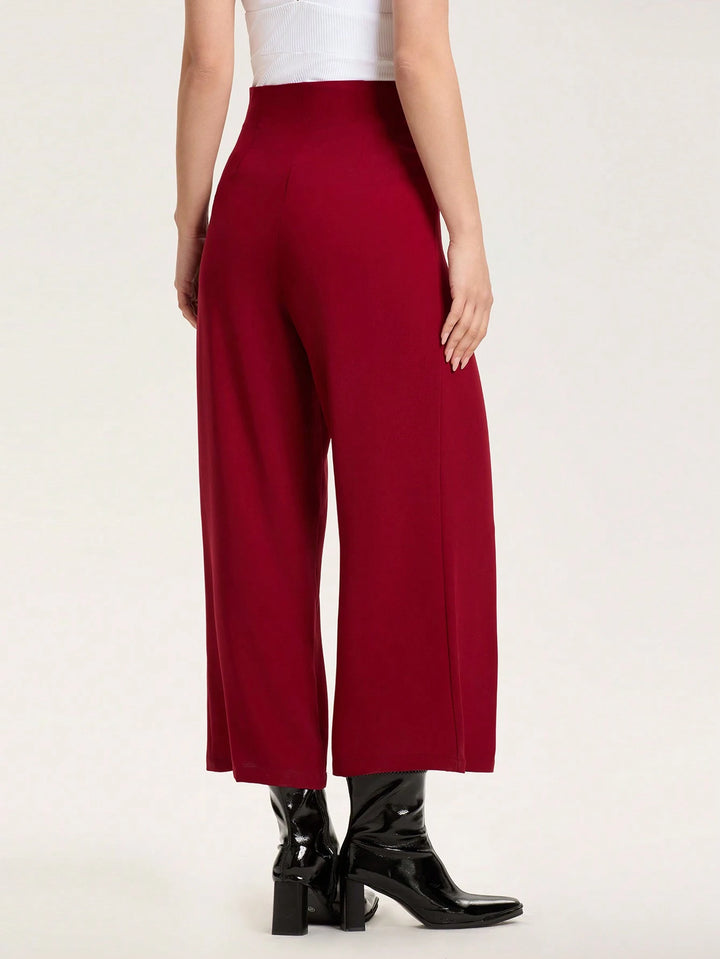 Pantaloni SHEIN, vișiniu