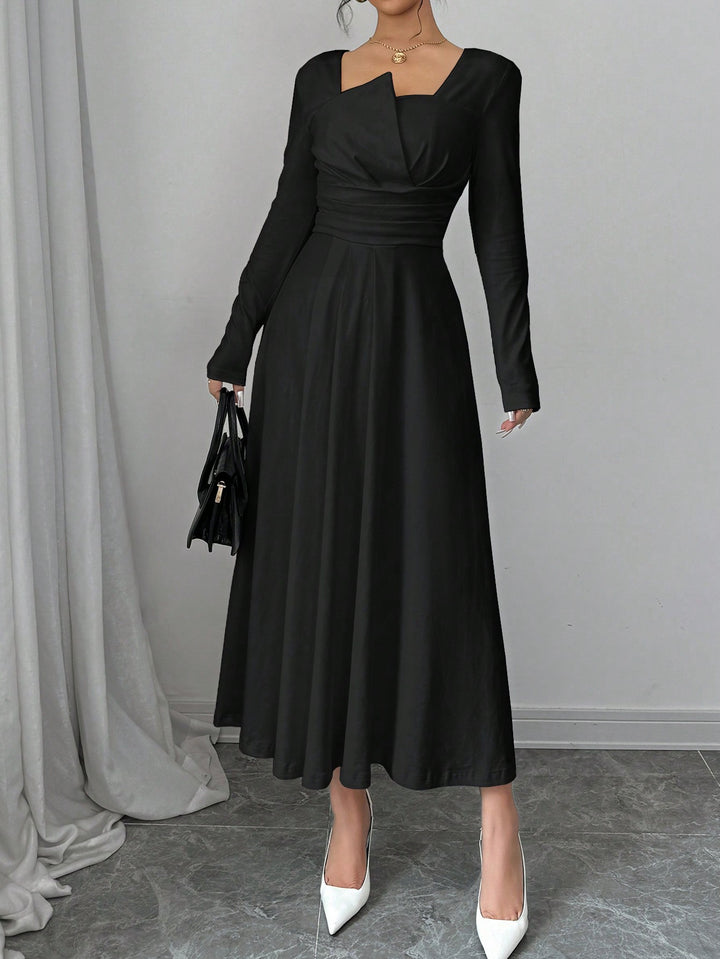 Rochie midi SHEIN, negru