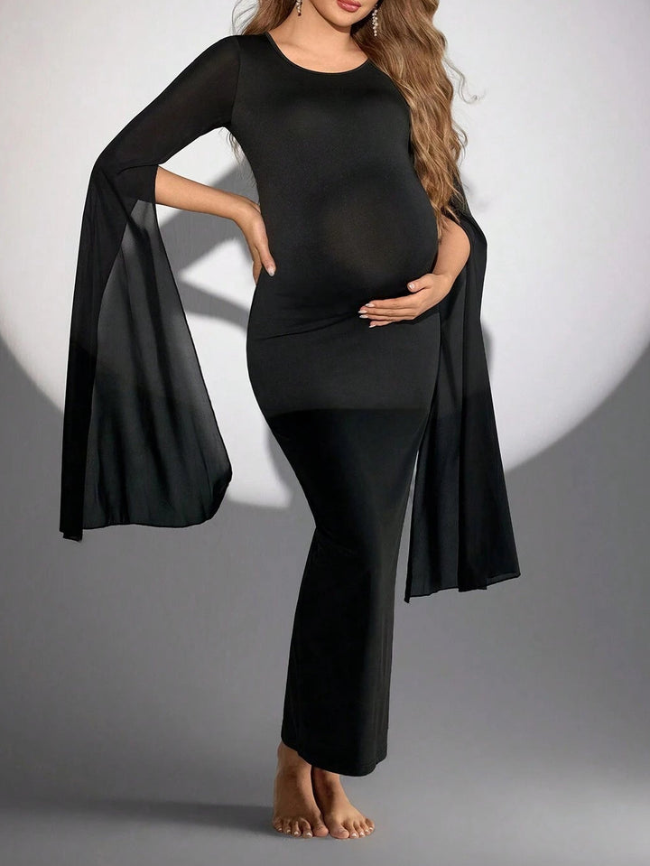 Rochie maxi Shein, negru