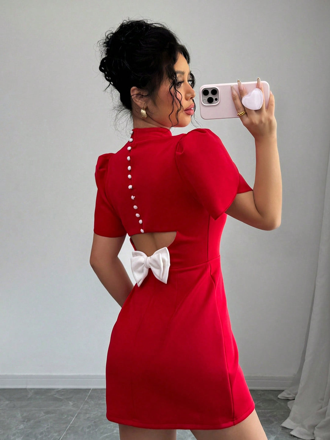 Rochie maxi SHEIN, roșu