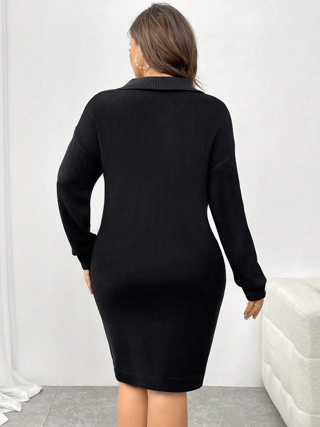 Rochie mini SHEIN, negru
