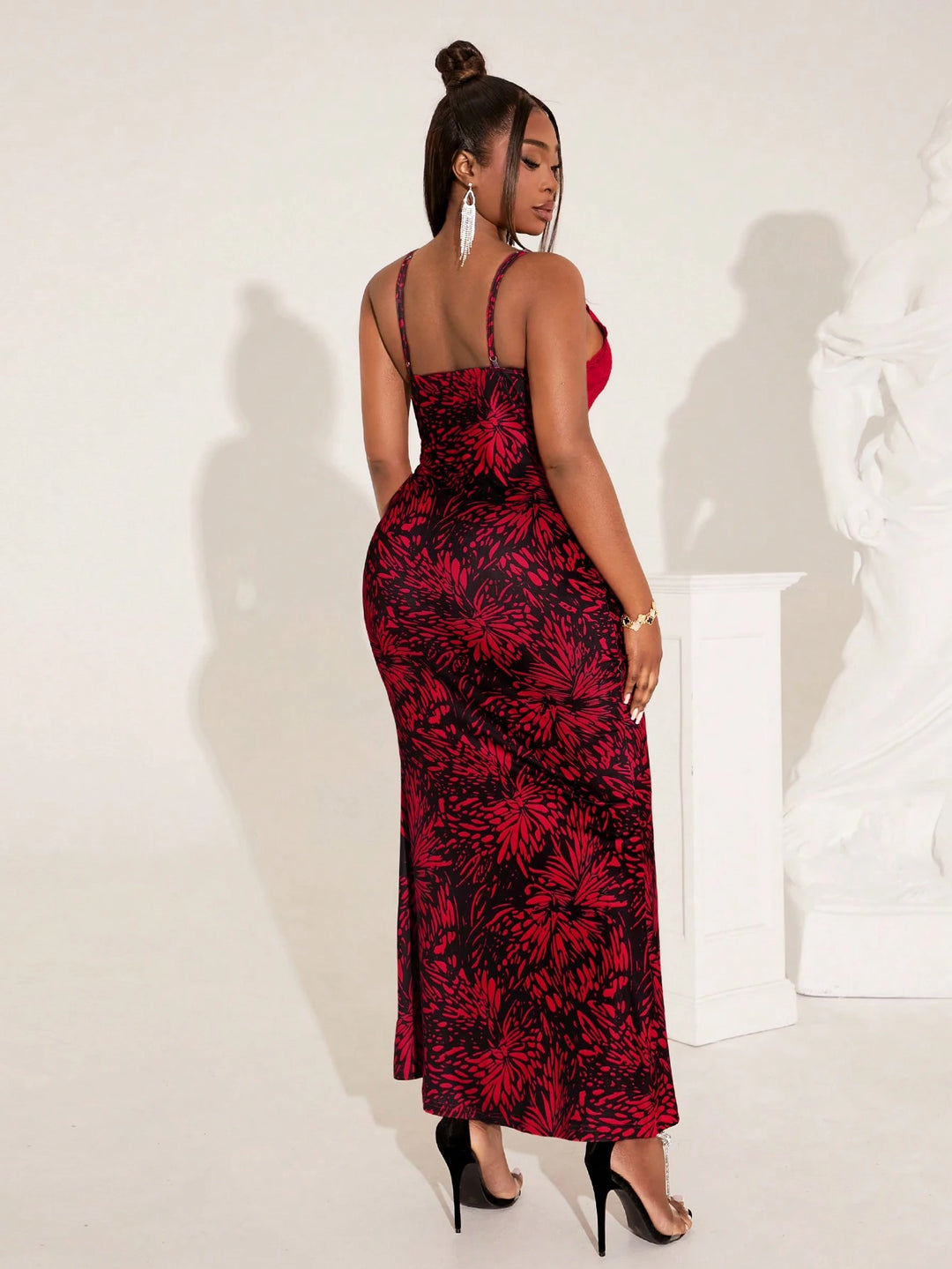 Rochie maxi SHEIN, mix culori
