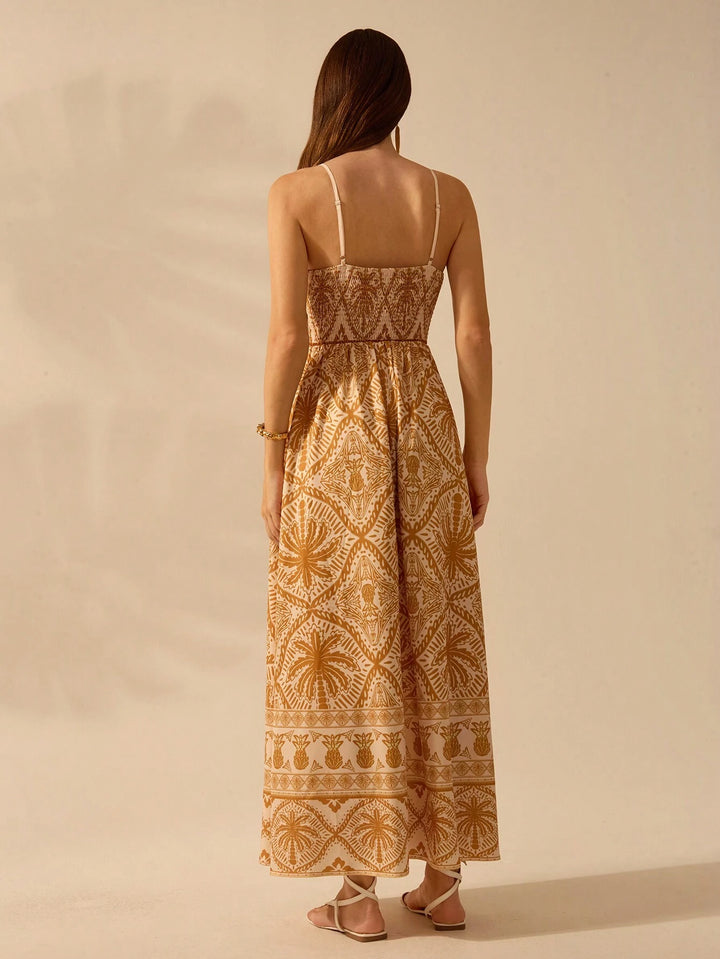 Rochie maxi SHEIN, mix culori