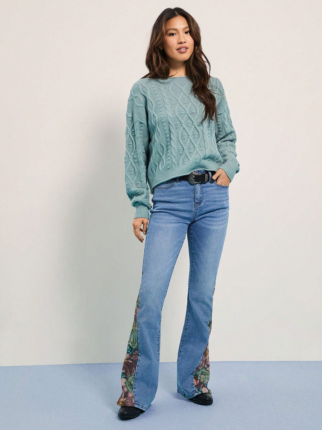 Pulover SHEIN, verde
