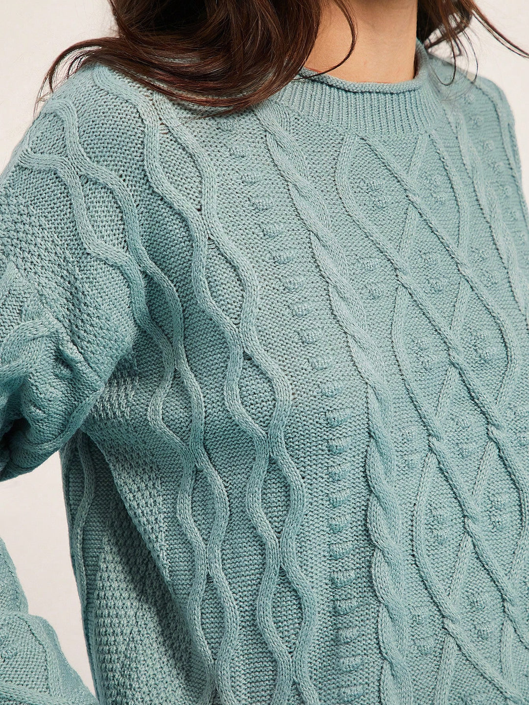 Pulover SHEIN, verde