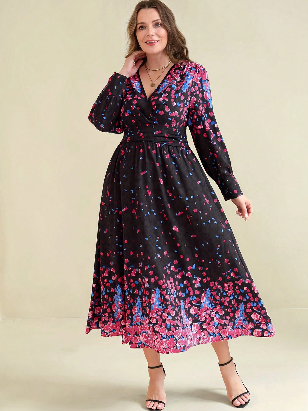 Rochie SHEIN, mix culori