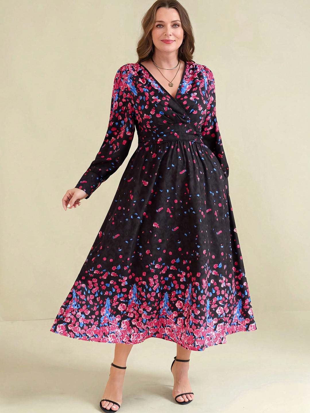 Rochie SHEIN, mix culori
