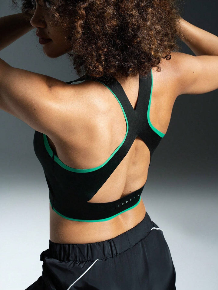 Bustieră sport SHEIN, negru
