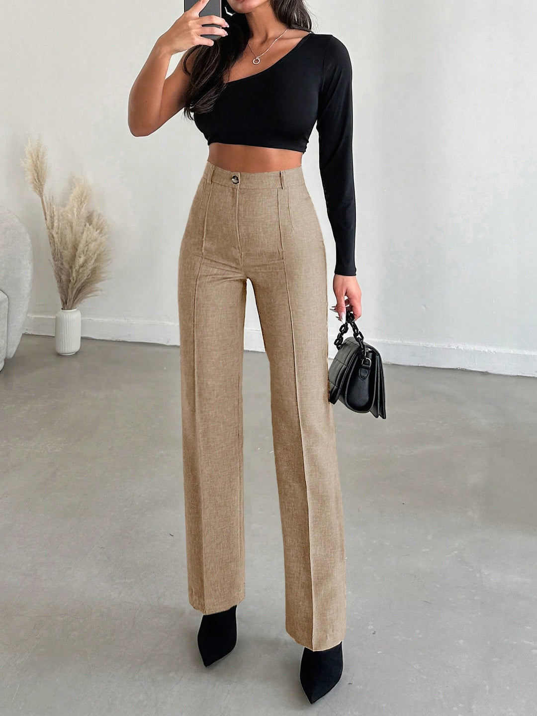 Pantalon SHEIN, bej